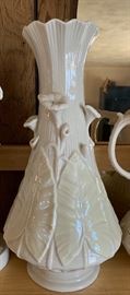 Belleek Nile Vase 13in	