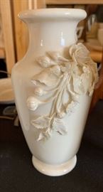 Belleek 3 Footed Branch Vase