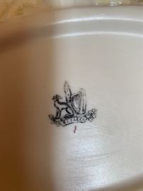 	As-IS Belleek Thistle Shell Coral  bowl	 