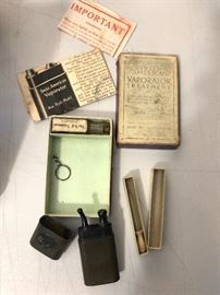 Swiss American ANTIQUE MEDICAL POCKET INHALER VAPORIZER INSPIRATOR NR