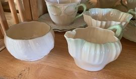 Belleek   Hexagon Black Mark