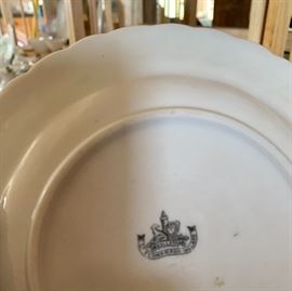 Belleek Institute plate BLACK 1st Mark	