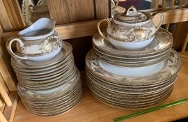 Noritake Fleurgold 40+ Piece Set	 