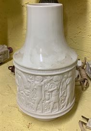 Royal Porzellan Bavaria Egyptian Vase	 