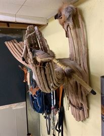 Native American Saguaro/Fox Wall Decor 