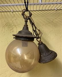 Hanging Globe Lamp Round