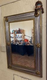 Metal Frame Mirror	 