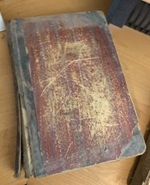 1800s Prescription Book/Ledger