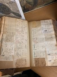 1800s Prescription Book/Ledger