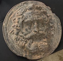 Antique Cast Iron plaque