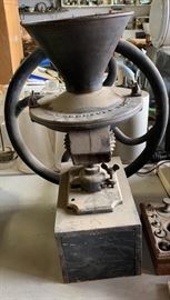 Hance Brothers & White Cast Iron Drugstore Grinder