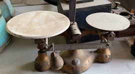 Antique Balance Scale	