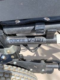 Quickie V-121 Wheelchair AS-IS	as-Is Condition Unknown	