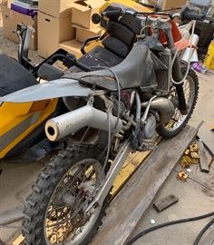1999 KTM 250 MXJ , 2 Stroke Motorcycle 	 