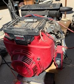 Honda 20.0 V-Twin Motor	as-Is Condition Unknown	