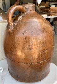 Stoneware Primitive Beehive Jug	 