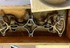 Antique Apothecary Marble/Wood Scale