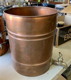 antique copper vessel	