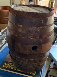 Antique Gunpowder Keg