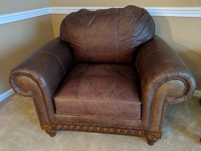 Bassett leather chair