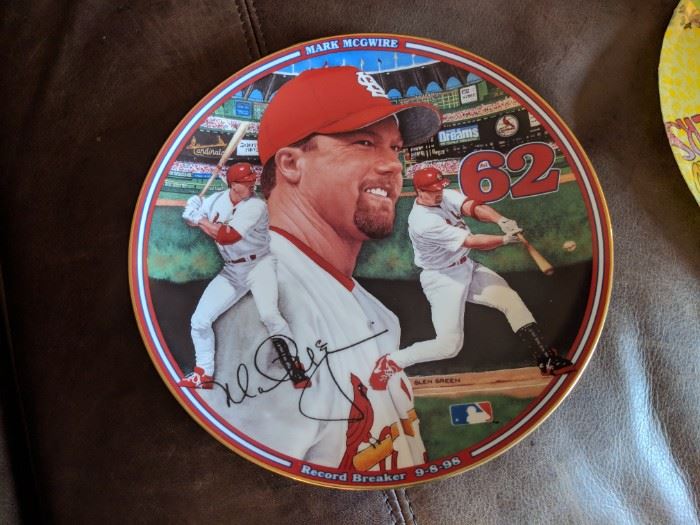 Cardinals baseball plate