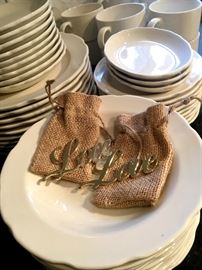 Sweet White Dinnerware...