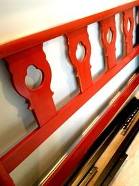 and...A King Size Headboard w/Box Springs and Frame...
