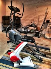 To the Basement!...Exercise Equipment...