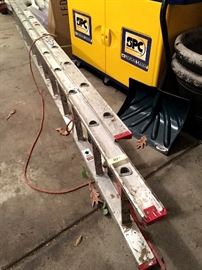 Large Werner Extension Ladder...