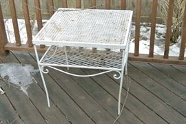 outdoor side table $20
