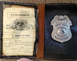 Deputy Sheriff police badge 