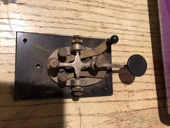 Vintage Morse Code/Telegraph Key