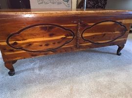 Lane cedar chest 47”x 18” x19” $125