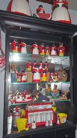 Collection of Black Americana, Aunt Jemima & Uncle Mose Salt & Pepper Shakers, Creamer & Sugar, Syrup & Cookie Jars