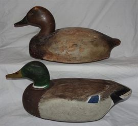 Collection of Wooden Decoys