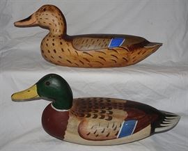 Collection of Wooden Decoys