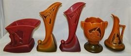 Collection of Roseville Pottery