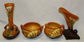 Collection of Roseville Pottery