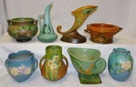 Collection of Roseville Pottery