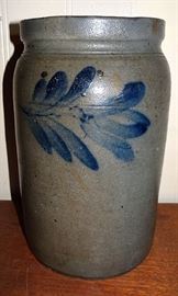Pennsylvania Blue Decorated Stoneware