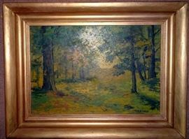 Artist Signed Scenic Painting