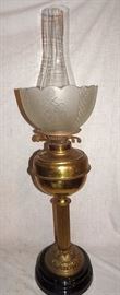 Brass Banquet Lamp