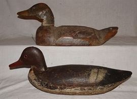 Collection of Wooden Decoys