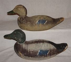 Collection of Wooden Decoys