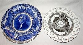 1904 St. Louis World's Fair Plates