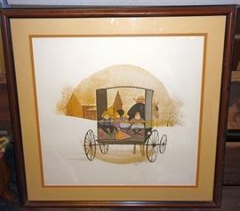Moss Signed & Numbered Framed Print