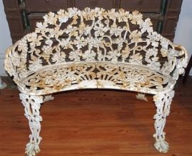 Cast Iron Garden Bench