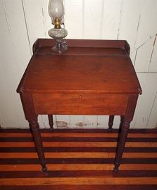 Old Lift Top Country Store Desk