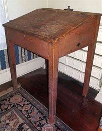 School Masters Lift Top Desk