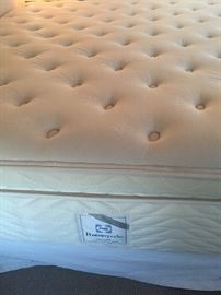 King size Sealy Posturepedic "Daylen" mattress & box spring (Custom Firm Euro Pillowtop)